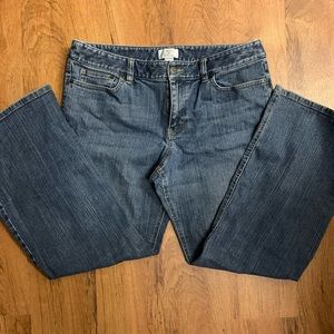 Loft jeans. Size 12p